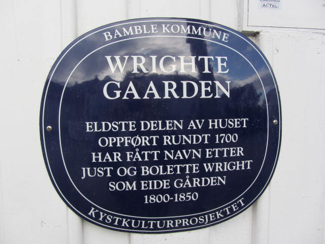 Verneverdig bygning - Plakett