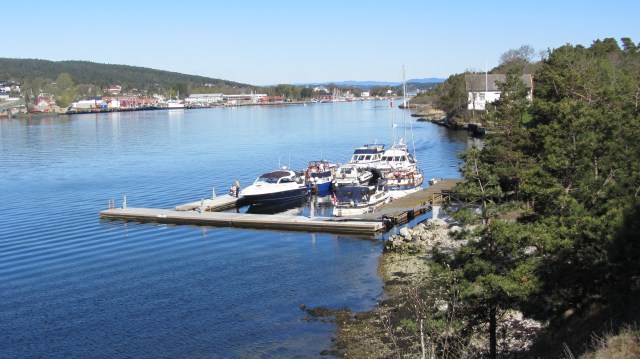 Gjestebryggene på Langøya