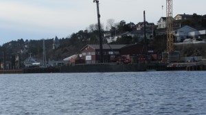 Skarweld er nabo til Havneterminalen