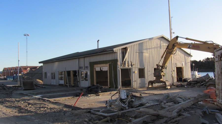 Gamle terminalbygg 6.4.2012