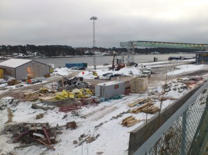 Husrester på Havneterminalen