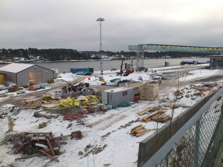 Husrester på Havneterminalen