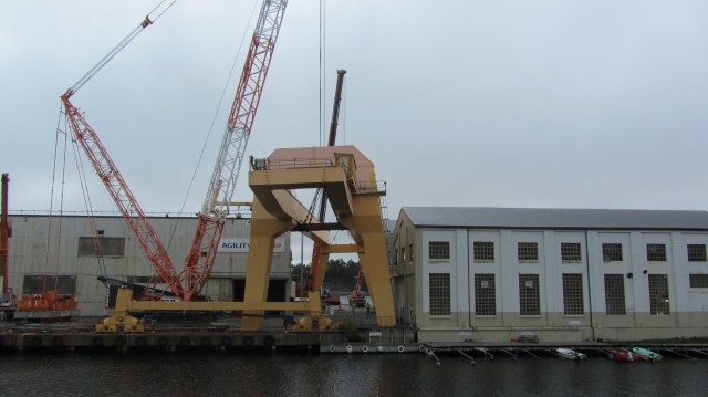 Ex krana i Langesund - 14.10.2014