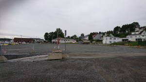 Første båt på land