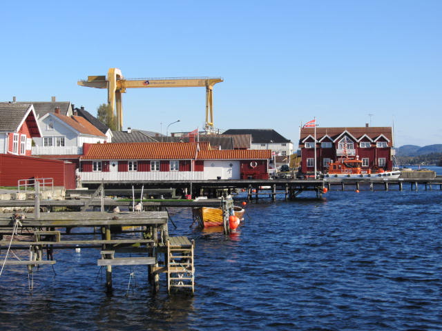 Krana sett fra sundet