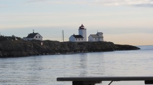 Langøytangen Fyr sett fra Langesund
